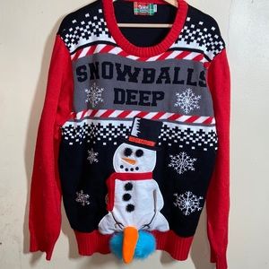 Spencer's | Sweaters | Christmas Spencers Joke Sweater Mans Xl | Poshmark